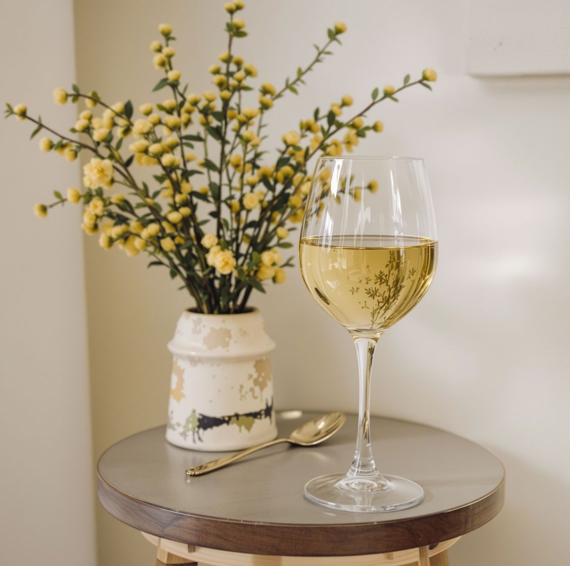 sklenice na stolečku min